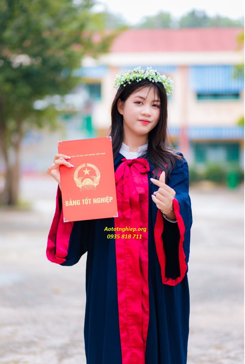 áo cử nhân 